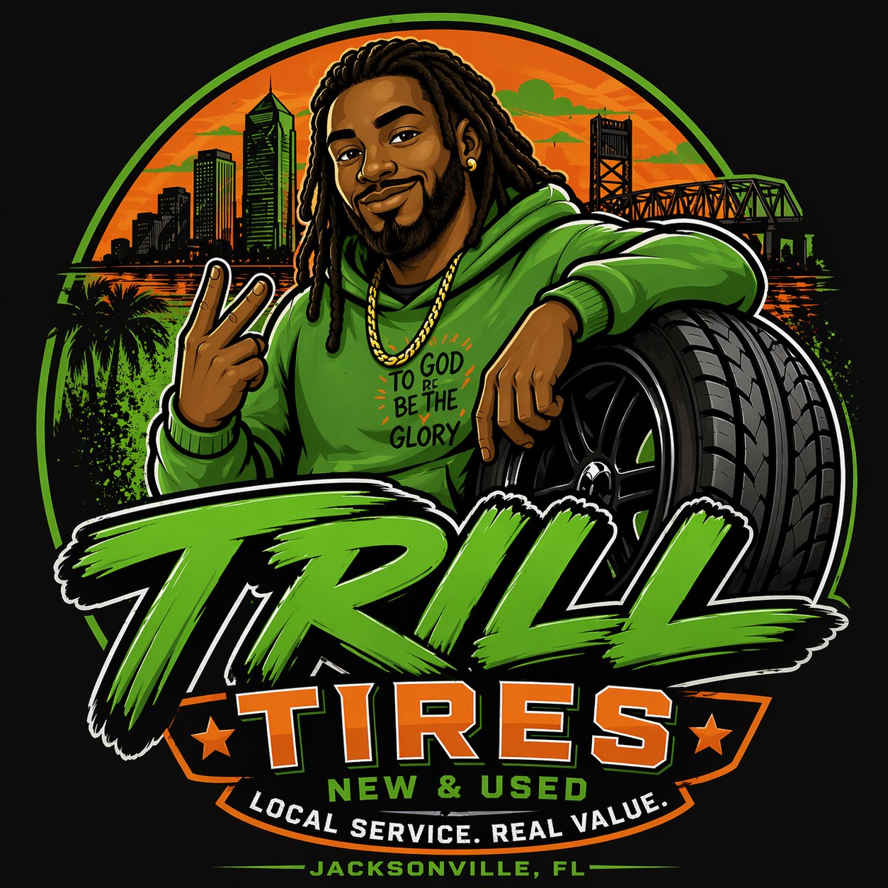 Trill Tires Logo